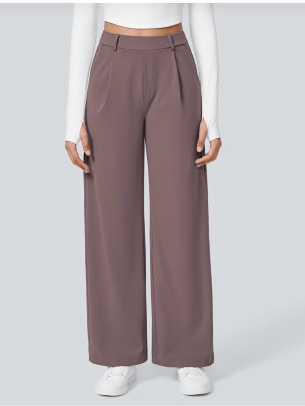 Halara Flex™ DayStretch High Waisted Pocket Straight Leg Work Pants